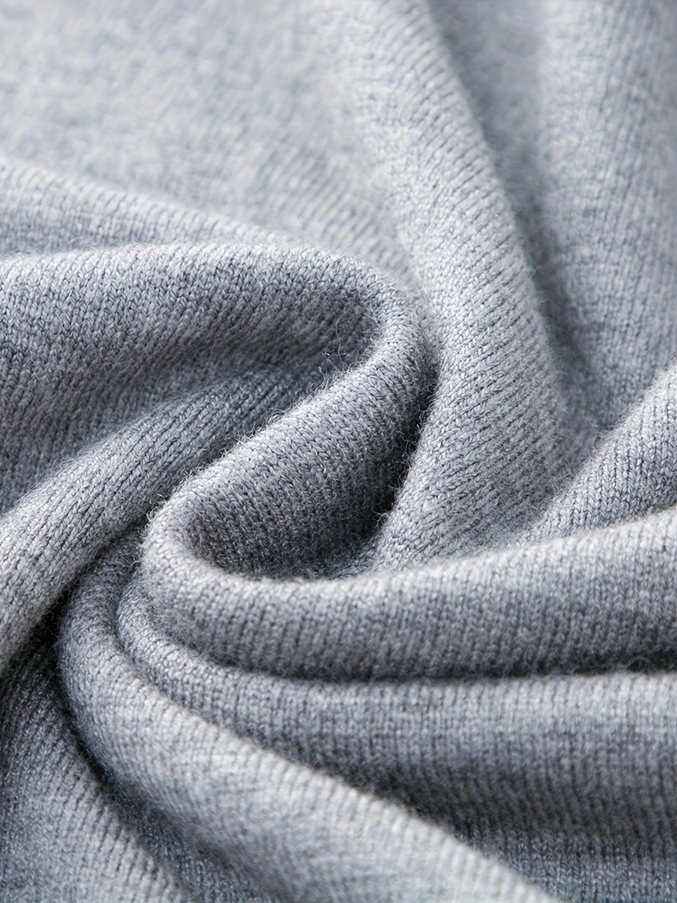 mens trendy solid knitted pullover casual slightly stretch breathable sweater for outdoor fall winter details 19