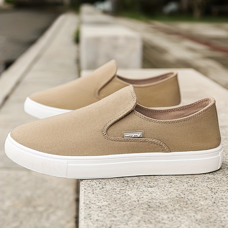 men s canvas shoes fashion casual skate shoes walking details 6