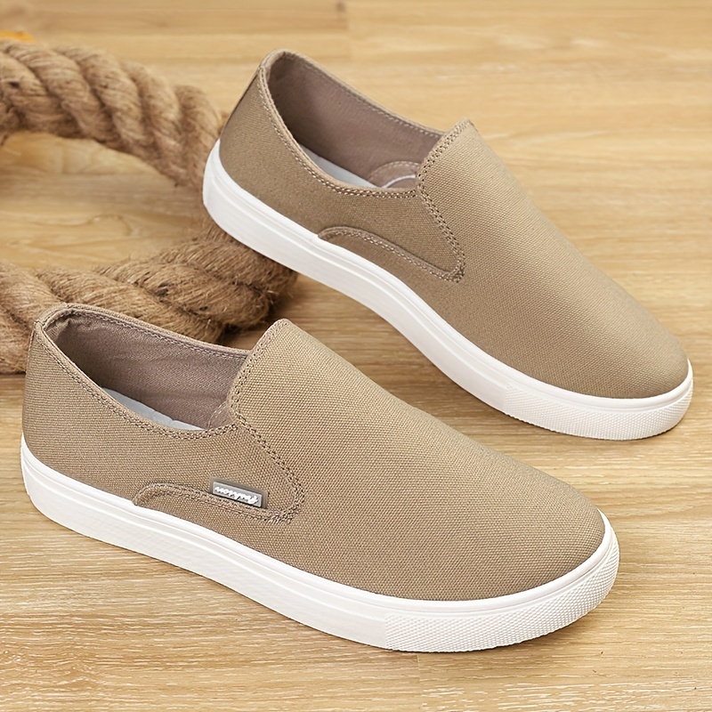 men s canvas shoes fashion casual skate shoes walking details 7
