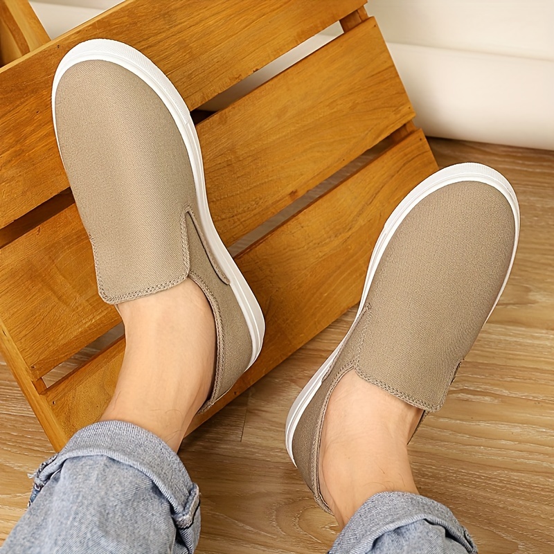 men s canvas shoes fashion casual skate shoes walking details 8
